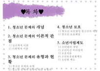 [가족복지] 청소년 문제와 보호-2