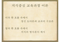 [교육학] 교과활동으로서 지식과 교육-13