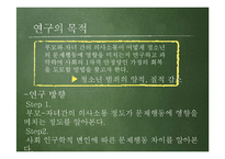 [조사방법론] 부모와 자녀 간의 의사소통 정도가 청소년 문제행동에 미치는 영향-8