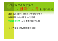 [사회복지] 다문화 가족 지원의 현황과 실태 조사-18