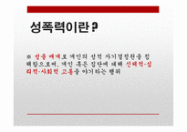 현대사회의 성폭력 실태와 해결방안-3
