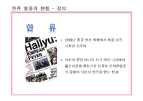 한류 열풍의 현황과 경제적 가치 분석 및 발전방향-3