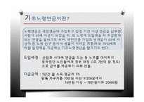 [정책론] 노후소득 보장 정책 연구-기초노령연금과 국민연금-4