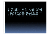 [조직관리] 포스코 `사랑 받는 기업 백서` 성공 사례 분석-1