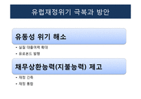 [유럽경제] 유럽 발 재정위기 발생과 극복 및 해결방안-14