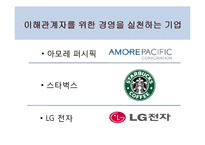 [경영학] 이해 관계자를 위한 경영활동 사례 연구-10