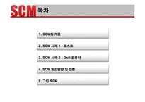 [생산관리] 포스코와 Dell의 SCM사례 분석 및 발전방향-1