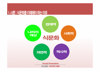 [외식산업론] 미주, 유럽 지역의 식문화 이해-3