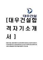 [대우건설-경영지원자기소개서]대우건설자소서,대우건설자기소개서,합격자기소개서,합격자소서,자소서,이력서,입사지원서,입사원서,샘플,예문-1