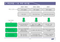[KT, 경영혁시, 6시그마, 성공사례] KT의경영혁신과6시그마분석및다양한성공사례-10