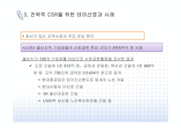[CSR] 전략적 CSR 개념, 테마 및 사례 분석-18