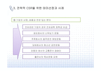 [CSR] 전략적 CSR 개념, 테마 및 사례 분석-19