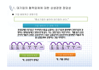 [상생경영]대기업과 중소기업의 상생경영 실행과 사례-2