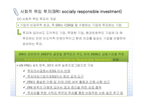 사회적 책임투자(SRI)-2