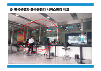 고객의 눈으로 본 중국은행과 한국은행의 은행서비스환경비교-13