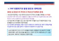 IMF외환위기의 발생원인 및 영향과 IMF에 대한 비판적 시각-4