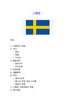 스웨덴의 체육 레포트-1