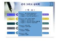 [정치] 선거 그리고 심리학-2