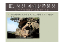 [한국문화유산] 서산 마애삼존불상-18