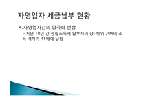 근로소득자와 자영업자의 조세불공정-11