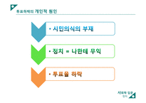 [사회학] 대한민국 투표 저조현상-12
