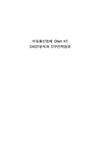 [전략경영론] 이동통신업체 Olleh KT SWOT분석과 STP전략경영-1