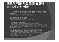 [경영전략과 정보기술] 도요타 리콜 사건-7