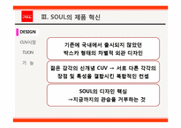 [마케팅] 기아자동차 쏘울 SOUL의 혁신적인 제품전략-7