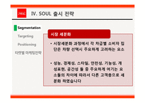 [마케팅] 기아자동차 쏘울 SOUL의 혁신적인 제품전략-15