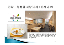 청정원 마케팅전략-17
