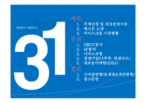 [글로벌경영] 베스킨라빈스 31 국제경영, 마케팅-2