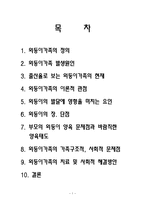 외둥이가족과 가족복지-1