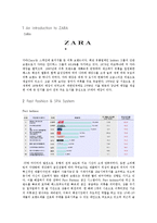 [경영정보] SPA브랜드 자라 ZARA의 SCM 분석(영문)-2