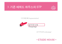 [마케팅] 에뛰드의 STP, 4P전략-7
