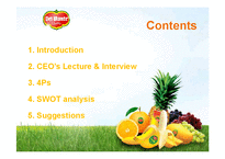 [경영학] 델몬트 4P, SWOT 분석 및 전략 제안(영문)-2