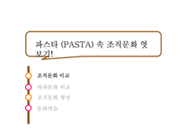 [조직론] 드라마 `파스타` 속 조직문화 분석-5