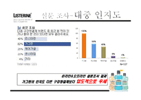 [경영학] 리스테린(LISTERINE) 브랜드 인지도와 점유율 증대 방안 제안-10