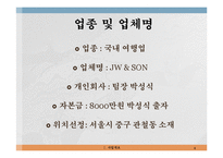 [여행사 경영] 제주도 맞춤형 여행 상품 제공 사업 계획-4