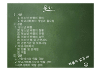 [사회복지] 청소년 비행과 학교사회복지의 역할-2