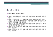 [연구방법론] 대학생들의 정치의식과 정치참여도의 상관관계 연구-9