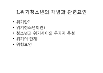 [청소년복지] 위기청소년과 역량강화-2