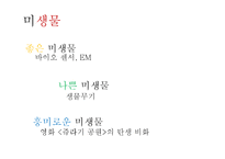 미생물의 종류와 활용-2