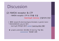 [생리학] 장기기억(Long Term Potentiation)-9
