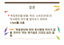 [교육공학] 독서량에 영향을 미치는 요인 분석-8