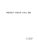 후분양제가 부동산에 미치는 영향-1