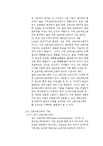 초파리 눈색소의 크로마토그래피-2