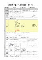 [교육학] 만4세 유아 교통기관 교육 계획안-6