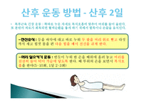 [모성간호] 산후 운동, 케겔운동 교육-7