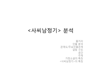 [인문학] 고전 소설 `사씨남정기` 작품해석-3