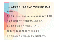 [인문학] 어문규범의 변화-7